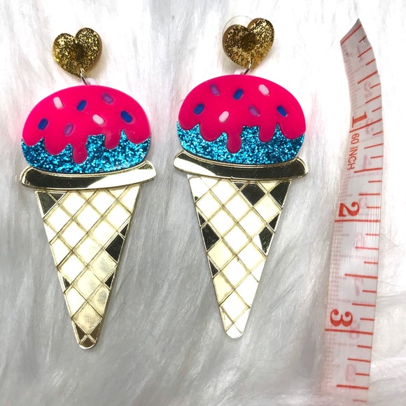 🍦 Ice cream 🍦 Earrings - Picture 1 of 3